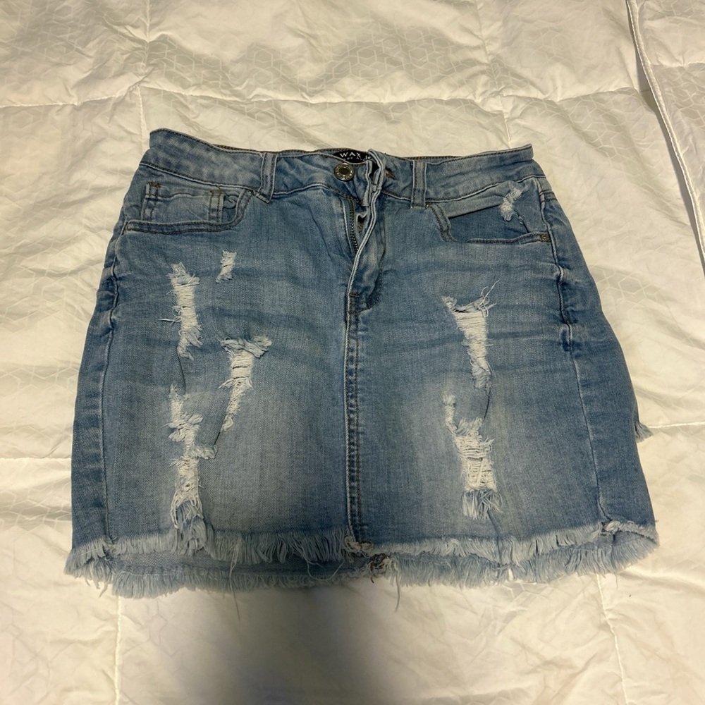 Jean skirt
